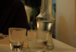 raki, the traditional after-dinner drink of Crete